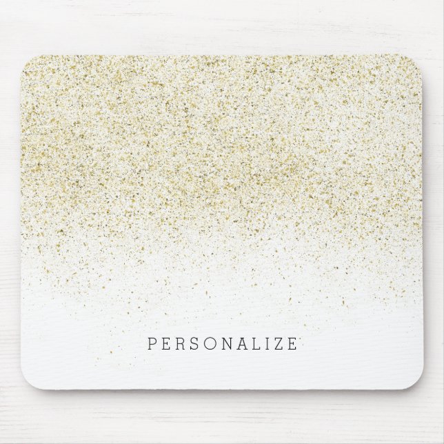 Mousepad Ouro Glittery (Frente)