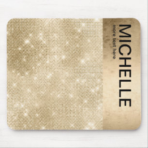 Mousepad Ouro ID673 do brilho e do brilho