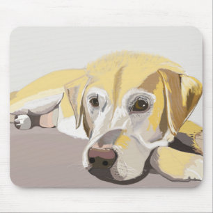 Mousepad Ouro Labrador