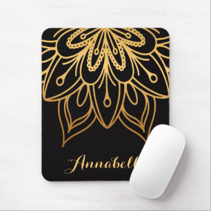 Mousepad Ouro Mandala