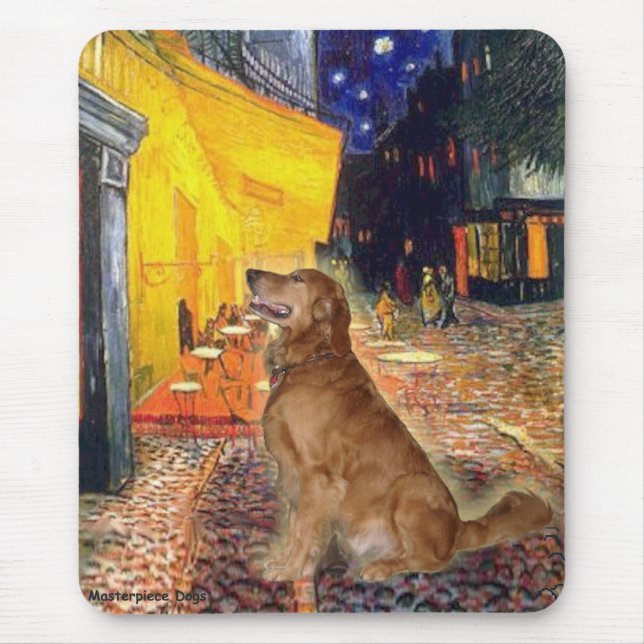 Mousepad Ouro Retriever 3 - Terrace Cafe (Frente)