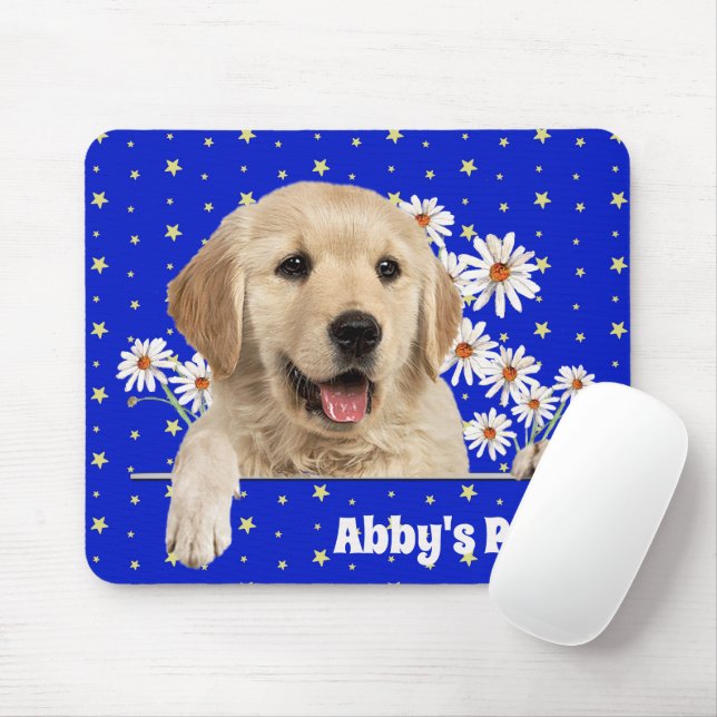 Mousepad Ouro Retriever e Visitas nas Estrelas (Com mouse)