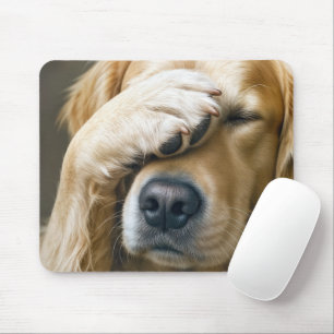 Mousepad Ouro Retriever Palm Face
