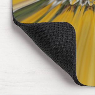 Mousepad Ouro Yellow Flower Pattern design