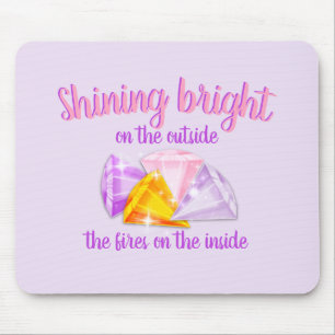 Mousepad Ouros Brilhantes - Pad do Mouse