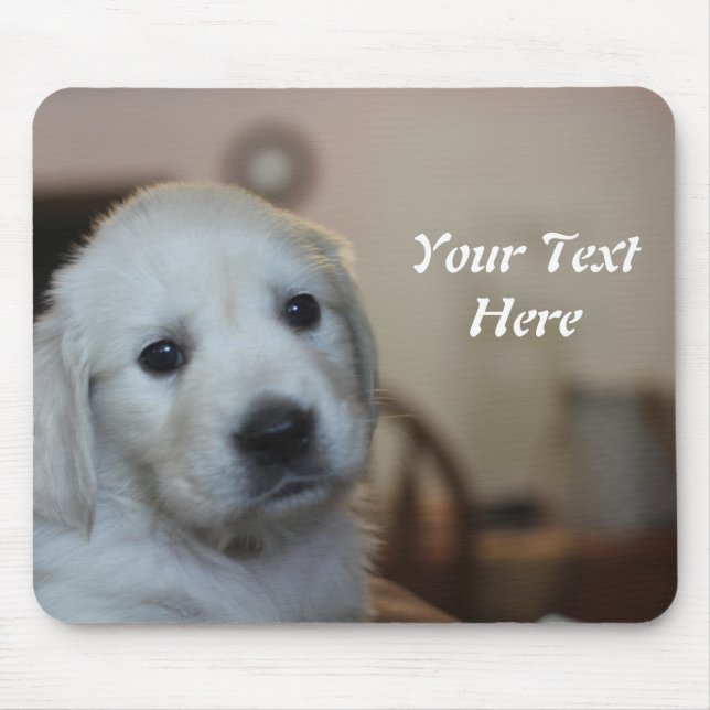 Mousepad Ouros de Creme em Inglês (Frente)