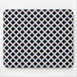 Mousepad Ouros Simétricos Pretos com Quadros de Gradação