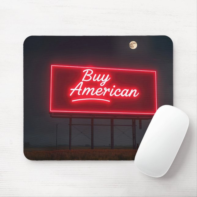 Mousepad Outdoor Comprar American Red Neon (Com mouse)