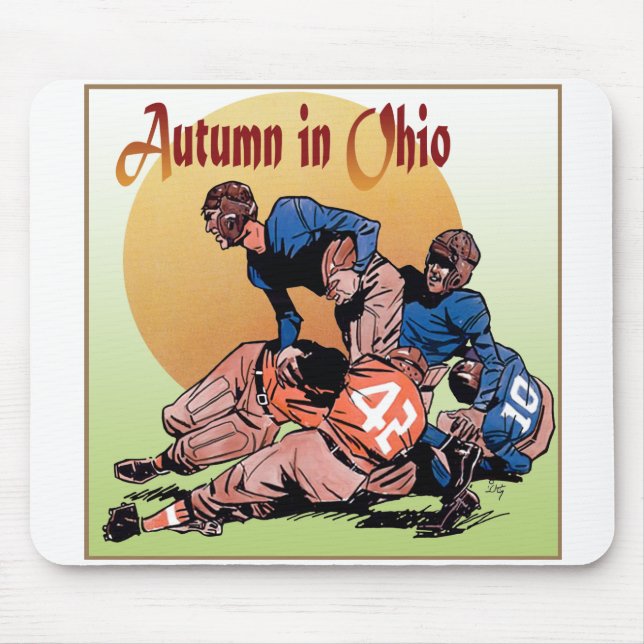 Mousepad Outono em Ohio (Frente)