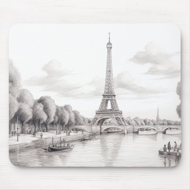 Mousepad Outono em Paris (Frente)