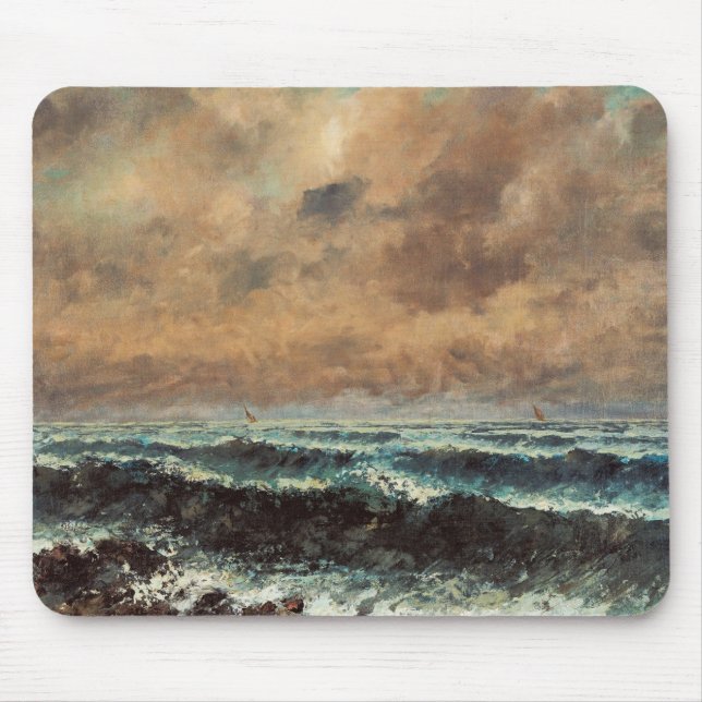 Mousepad Outono - Gustave Courbet (Frente)