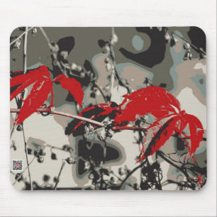 Mousepad Outono Vermelho