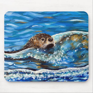 Mousepad Outra na pintura do mar