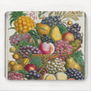 Mousepad Outubro, 'de doze meses das frutas