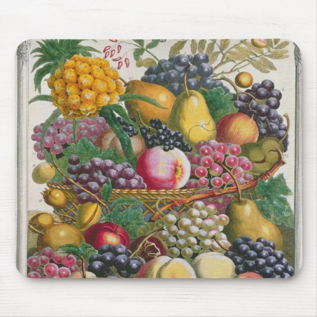 Mousepad Outubro, 'de doze meses das frutas (Frente)