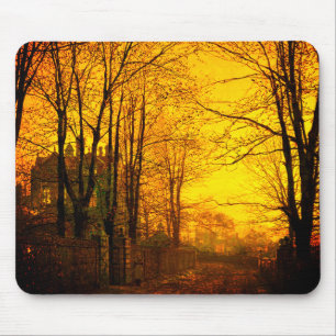 Mousepad Outubro depois John Atkinson Grimshaw
