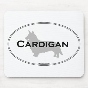 Mousepad Oval do casaco de lã