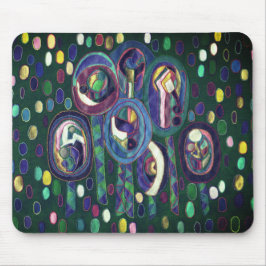 Mousepad Oval pattern