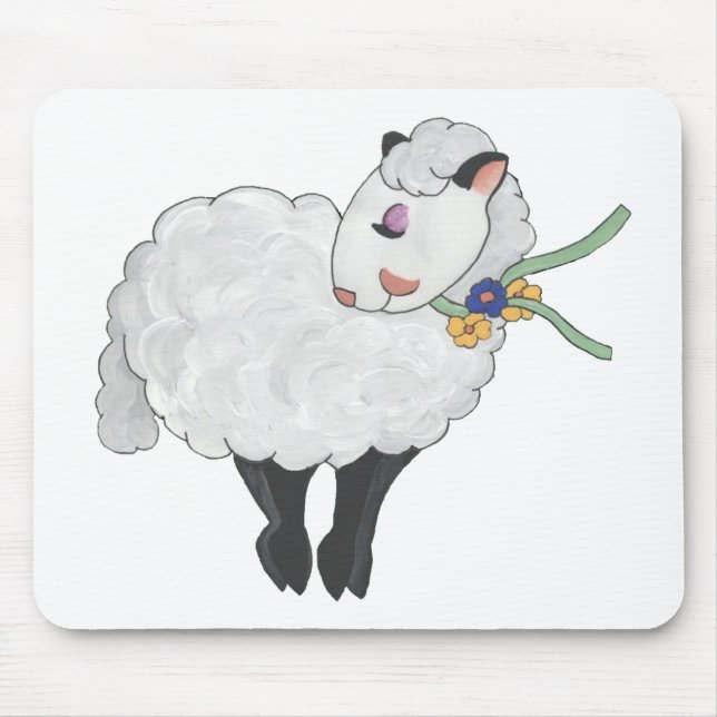 Mousepad Ovelha nao gorda, ovelha macia! (Frente)