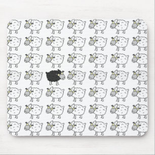 Mousepad Ovelhas negras