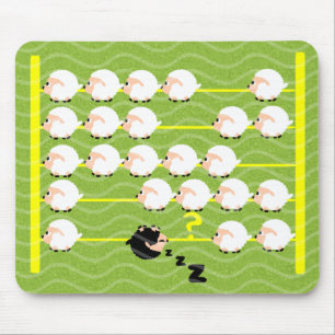 Mousepad ovelhas negras