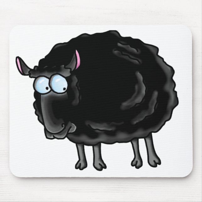 Mousepad Ovinos negros (Frente)