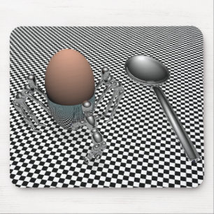 Mousepad Ovo de café da manhã