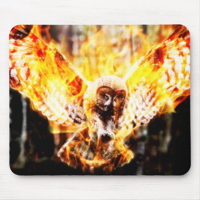 Mousepad Owl Phoenix (Frente)