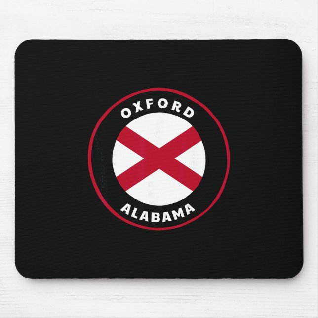 Mousepad Oxford Alama Al State Flag Dge Vacation  (Frente)