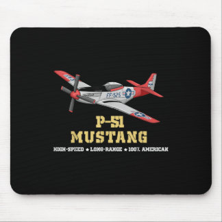 Mousepad P-51 Bombardeiro Da Primeira Guerra Mundial De Mus
