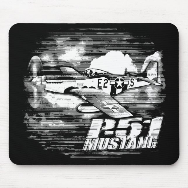 Mousepad P-51 Mustang (Frente)