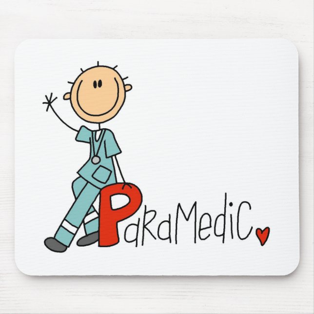 Mousepad P é de Paramédico (Frente)