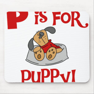 Mousepad P é para o filhote de cachorro