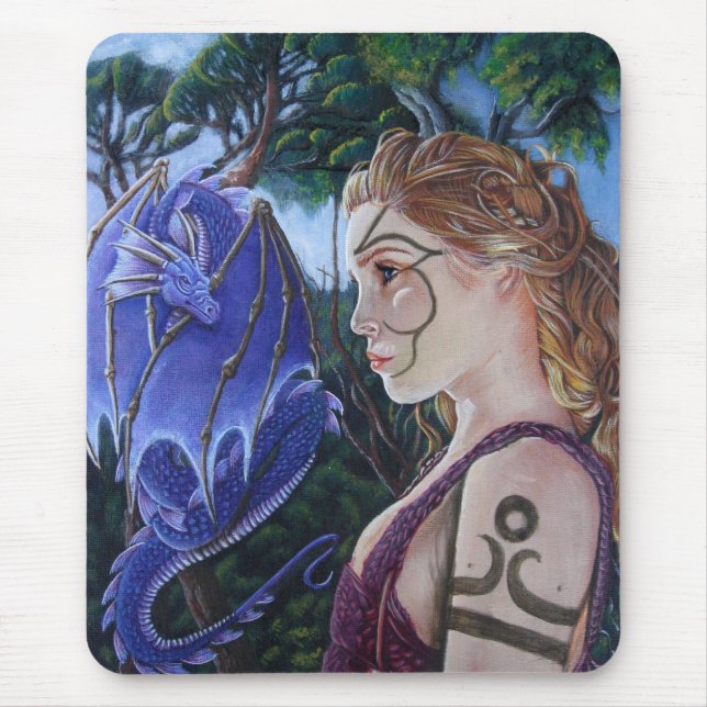 Mousepad Pacto mais doméstico do dragão - ar (Frente)