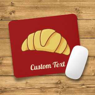 Mousepad Pad Croissant Mouse
