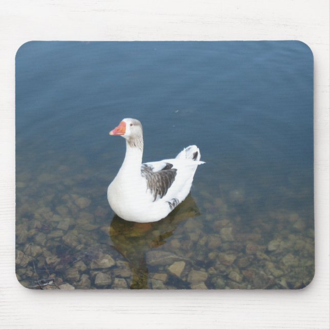 Mousepad Pad de Mouse Branco (Frente)