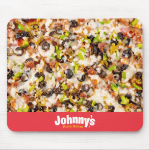 Mousepad Pad de Mouse da Pizza House do Johnny