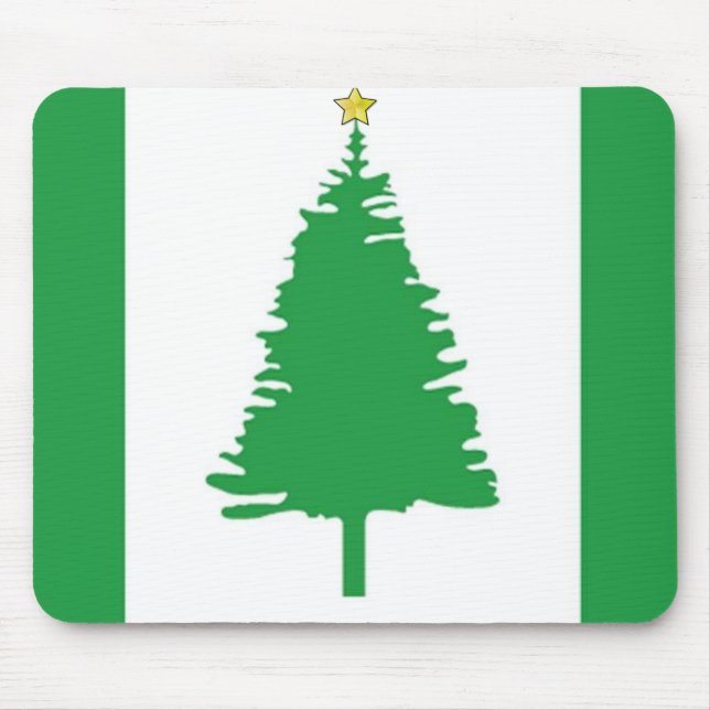 Mousepad Pad de Mouse de Árvore de Natal (Frente)