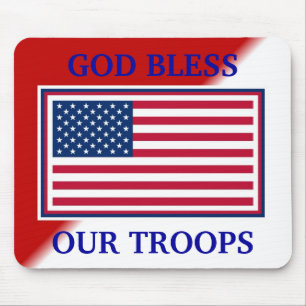 Mousepad Pad de Mouse de Bandeira Americana - Personalizado
