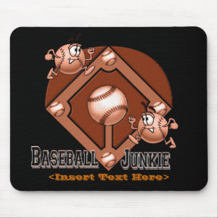 Mousepad Pad de Mouse de BD Vermelho