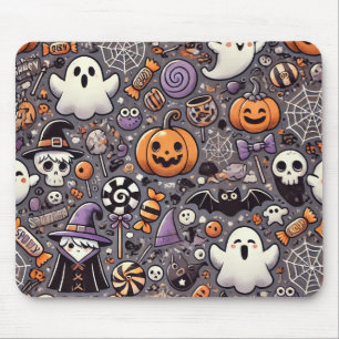 Mousepad Pad de Mouse de Halloween Bonito