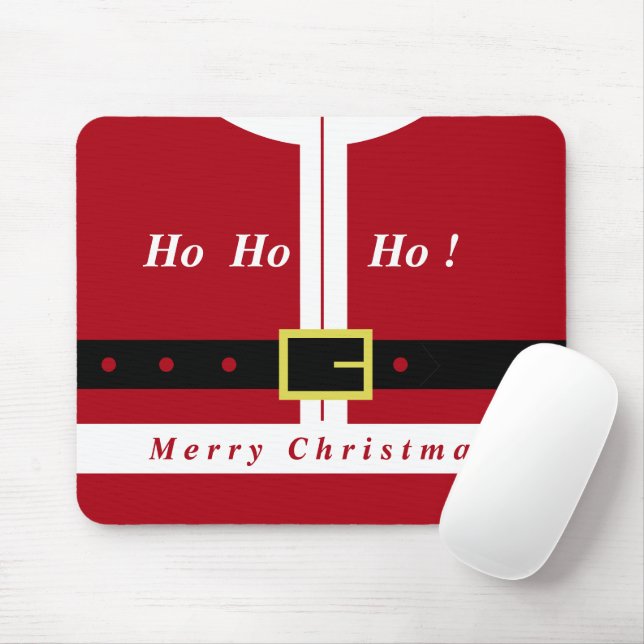 Mousepad Pad de Mouse de Natal do Papai Noel (Com mouse)
