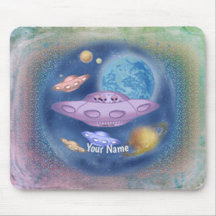 Mousepad Pad de Mouse de Roadtrip do Espaço