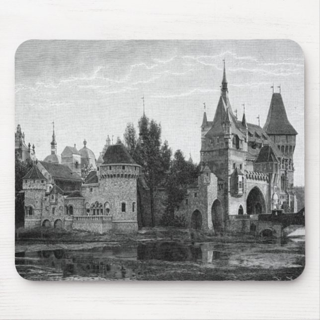 Mousepad Pad de Mouse do Castelo Medieval (Frente)