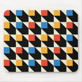 Mousepad Pad de Mouse em Quadrados Coloridos