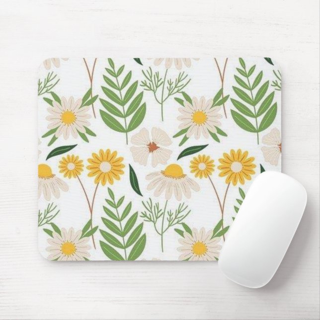 Mousepad Pad de Mouse Floral Flores! (Com mouse)