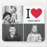 Mousepad Pad de Mouse Foto do Coração Clássico I<br><div class="desc">Presente personalizado de fotografia desenhado por Berry Berry Sweet. Visite o nosso site em www.berryberrysweet.com para obter artigos de papelaria modernos e presentes personalizados.</div>