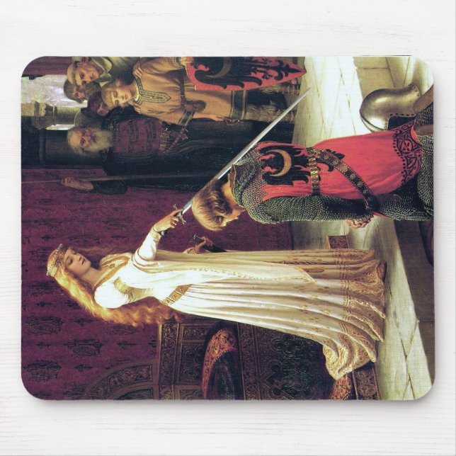 Mousepad Pad de Mouse Heroico de Tinta e Ferro (Frente)