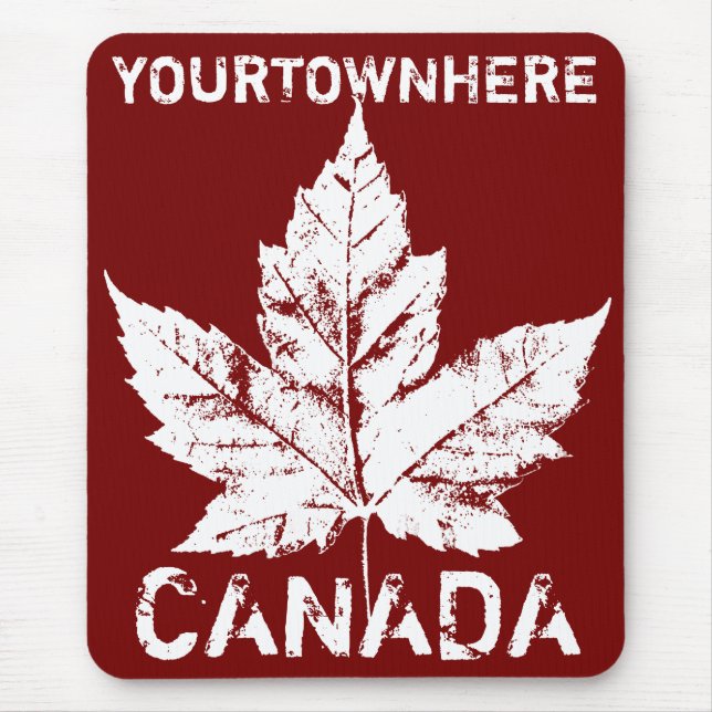 Mousepad Pad de mouse legal do Canadá personalizável (Frente)