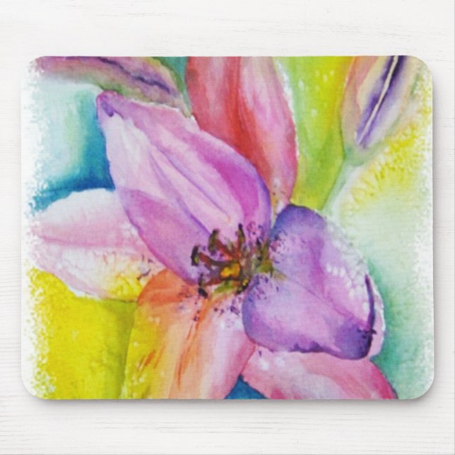MOUSEPAD PAD DE MOUSE LILY REFRIGERADO PELA NEON (Frente)